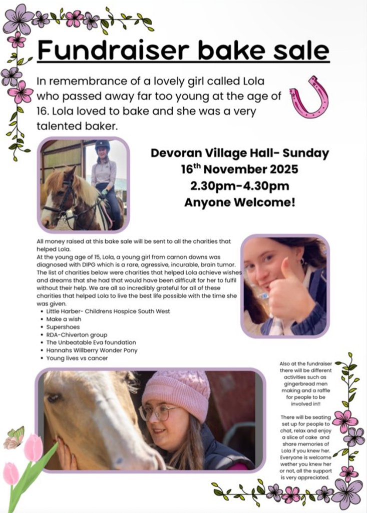 Fundraiser Bake Sale